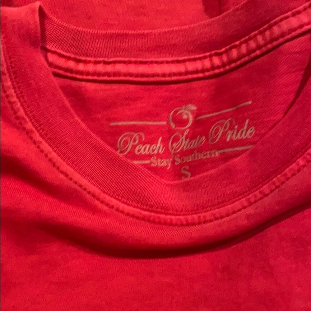 Peach state pride long sleeve T-shirt size small